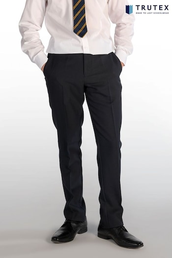 Trutex Senior distressed Grey Slim Leg School Trousers (D89996) | £7 - £27