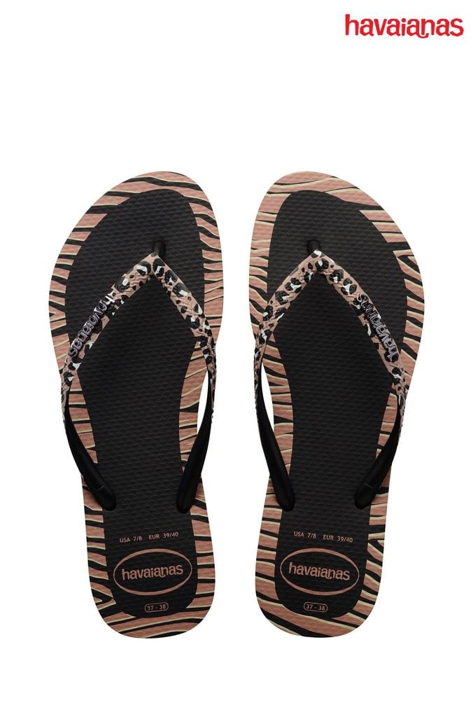 Animal flip shop flops womens sale