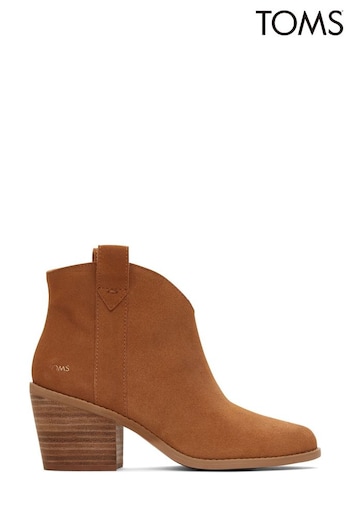 Toms Constance Suede Western Boots (D90130) | £110
