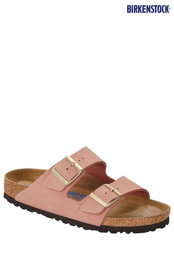 Birkenstock Pink Arizona Wns Sandals (D90168) | £105