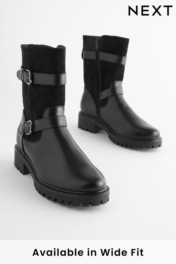 Next ladies biker boots discount