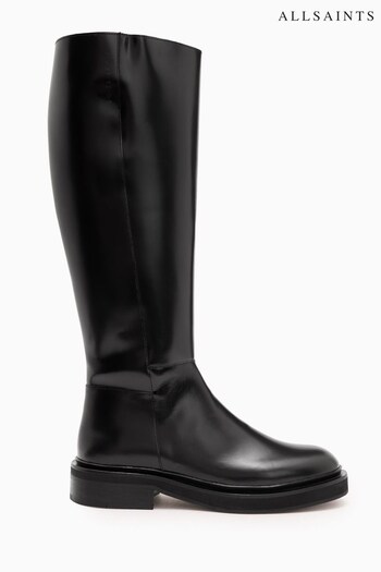AllSaints Milo Black Boot (D90698) | £349