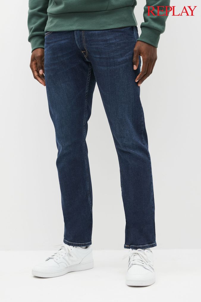 Buy Men s Straight Replay Jeans Online Next UK