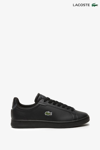 Lacoste Juniors Unisex Black Carnaby Pro Trainers (D90926) | £55