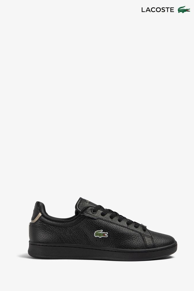 Lacoste black casual shop shoes