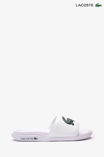 Lacoste Mens Serve Dualiste White Slides (D90940) | £50