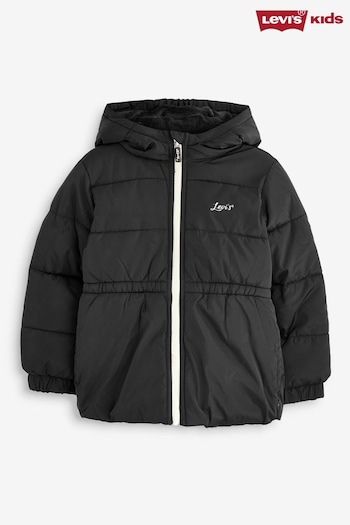 Levi's Black Longline Puffer Jacket (D91348) | £90 - £95