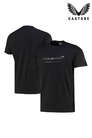 Castore Black Fanatics McLaren T-Shirt (D91556) | £35