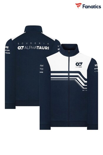 Fanatics Blue Scuderia AlphaTauri 2022 Team Sweat Jacket (D91560) | £80