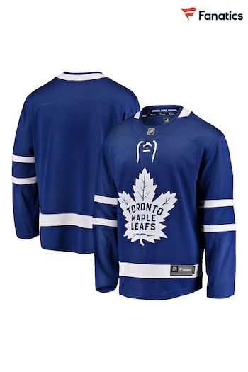 Fanatics Blue Toronto Maple Leafs Fanatics poloed Home Breakaway Jersey (D91580) | £105