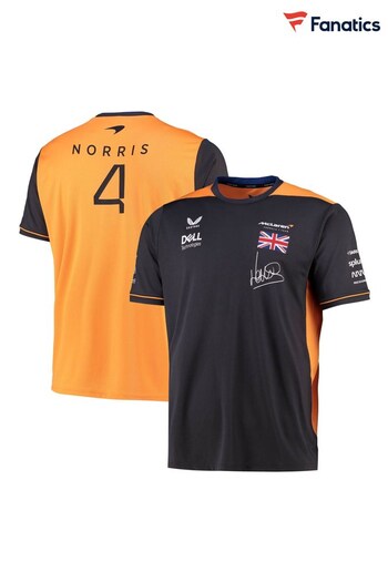 Fanatics Grey McLaren 2022 Team Drivers Set Up T-Shirt (D91589) | £55