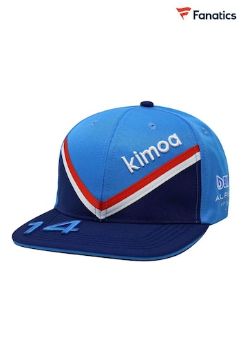 Fanatics Blue BWT Alpine F1 Team 2022 Kimoa Fernando Alonso Special Edition French GP Cap (D91732) | £30