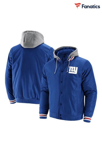Fanatics NFL Blue New York Giants Branded Sateen Jacket (D91770) | £75