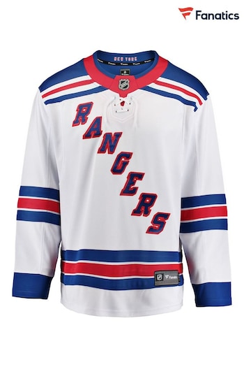 Fanatics White New York Rangers Fanatics caned Away Breakaway Jersey (D91781) | £105