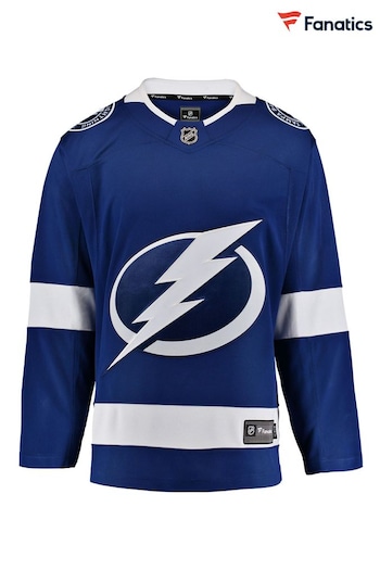 Fanatics Blue Tampa Bay Lightning Fanatics Branded Home Breakaway Jersey (D91782) | £105