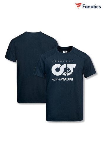 Fanatics Blue Scuderia Alpha Tauri Team T-Shirt (D91875) | £35