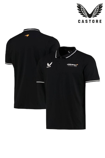 Castore Black Fanatics McLaren Polo Shirt (D91911) | £50