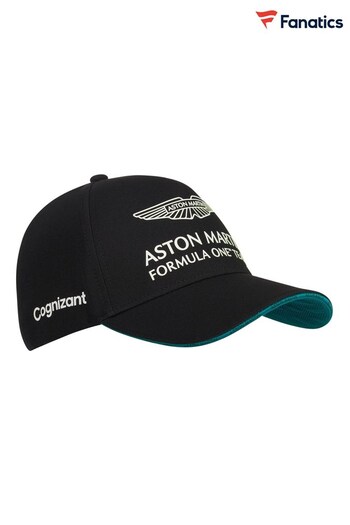 Fanatics Aston Martin Cognizant F1 2022 Official Team Black Cap (D91914) | £35