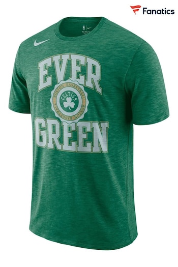 Nike Green Fanatics Boston Celtics T-Shirt (D92036) | £28