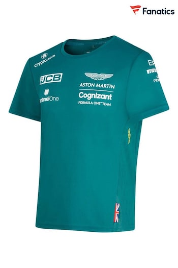Fanatics Green Aston Martin Cognizant F1 2022 Official Team T-Shirt (D92048) | £45