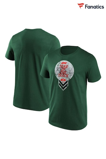 Fanatics Green Formula 1 Icon Graphic T-Shirt (D92051) | £25