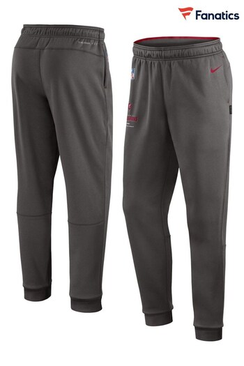 Nike Grey NFL Fanatics Tampa Bay Buccaneers Sideline Thermal Fleece Joggers (D92057) | £60