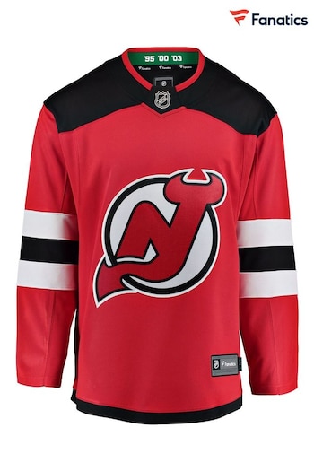 Fanatics Red New Jersey Devils Fanatics Branded Home Breakaway Jersey (D92075) | £105