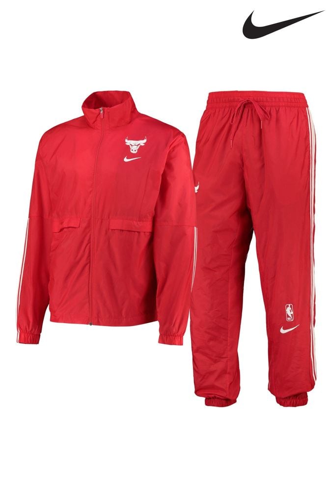 Nike red tracksuit store mens