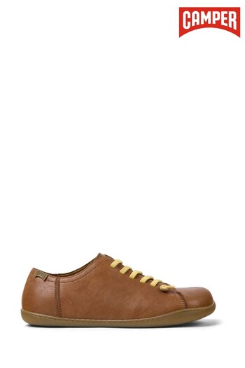 Peu Cami Brown Leather Casual Men's Shoes Huarache (D92296) | £160