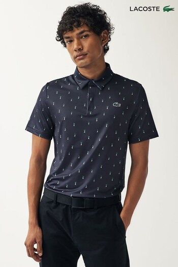 Lacoste Golf Print Polo Shirt (D92331) | £105