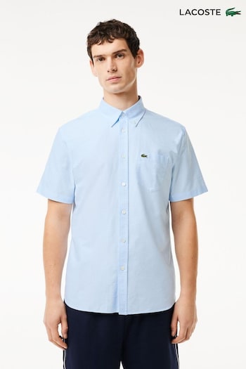 Lacoste Short Sleeve Oxford Shirt (D92344) | £95