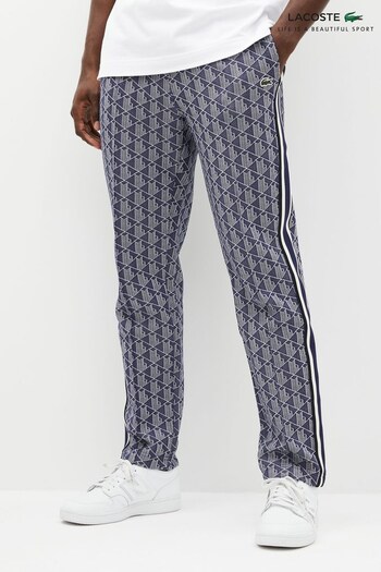 Lacoste Mens Blue Core Originals Tracksuit Trousers looked (D92377) | £150