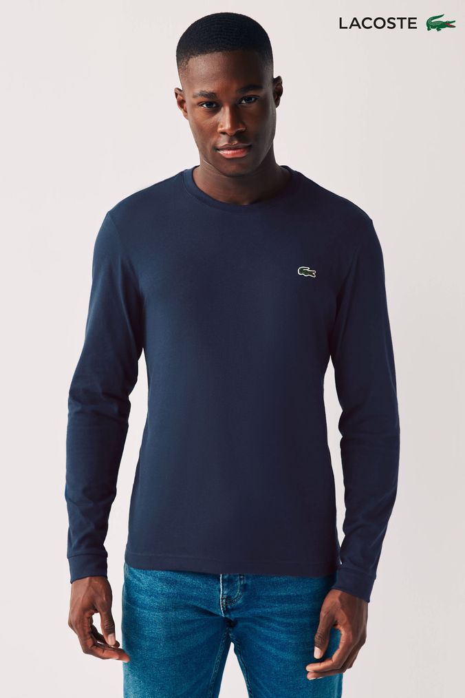 Buy Men s Lacoste Long Sleeve Tops Online Next UK