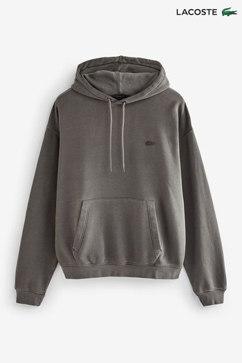 Lacoste couvel Mens Grey Neo Heritage Hoodie (D92392) | £150