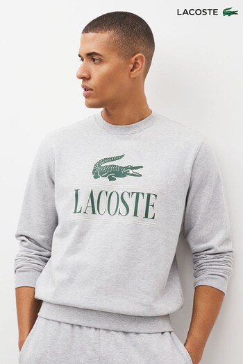 Lacoste Mens Green Core Graphics Sweatshirt (D92395) | £130