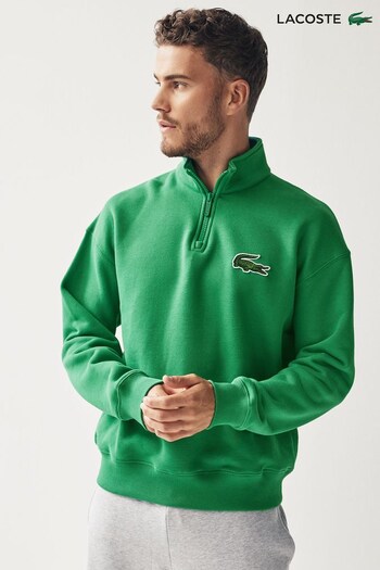 Lacoste Mens Green Croc Originals Sweatshirt (D92397) | £135