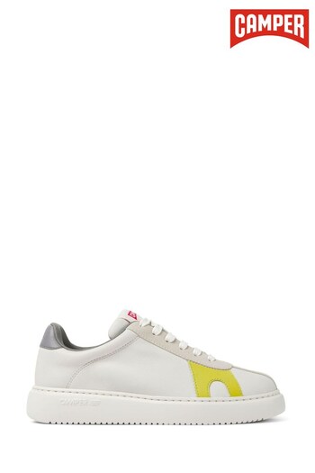 Camper Runner K21 White Non Dyed Leather Women's Sneakers (D92437) | £125