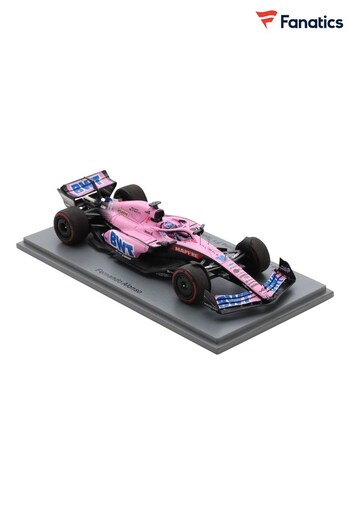 Fanatics Pink BWT Alpine F1 Team A522 No.14 - 9th Place Bahrain GP 2022 - Fernando Alonso 1:43 Model (D92464) | £75