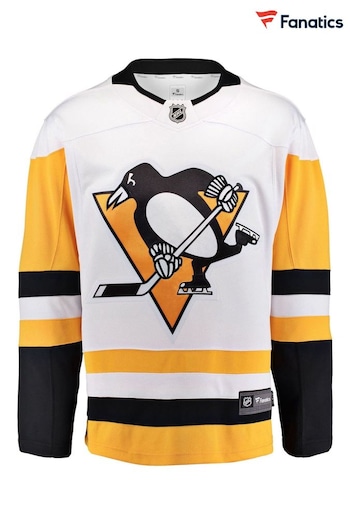 Fanatics White Pittsburgh Penguins Fanatics parised Away Breakaway Jersey (D92544) | £105