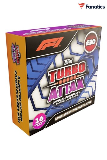 Fanatics Grey Formula 1 Turbo Attax 2022 Exclusive Jumbo Box (D92681) | £30