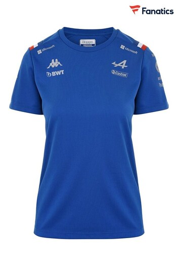 Fanatics Blue BWT Alpine F1 Team 2022 T-Shirt (D92744) | £45