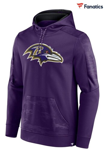 Fanatics Purple Baltimore Ravens Iconic Defender Hoodie (D92931) | £55