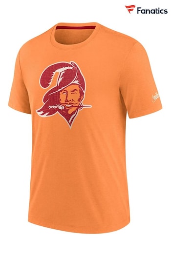Nike Orange NFL Fanatics Tampa Bay Buccaneers Historic Tri-Blend T-Shirt (D92936) | £32