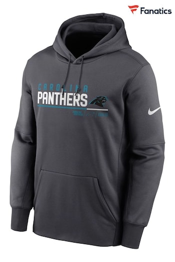Nike Blue NFL Fanatics Carolina Panthers Thermal Pullover Hoodie (D92942) | £70