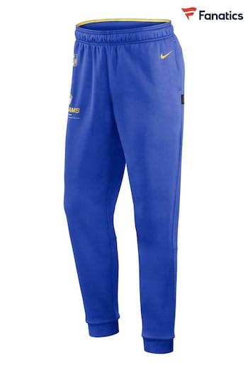 Nike Blue Fanatics Los Angeles Rams Sideline Nike Thermal Fleece Pants (D92945) | £60
