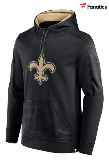 Fanatics NFL New Orleans Saints Black Iconic Defender Hoodie (D93006) | £55