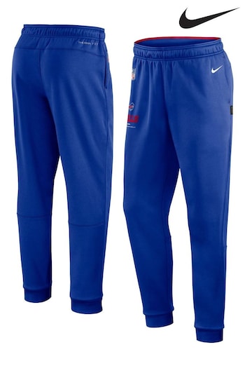 Nike Blue NFL Fanatics Buffalo Bills Sideline Therma Fleece Joggers (D93012) | £60