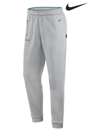 Nike nearby Grey Fanatics Miami Dolphins Sideline Nike nearby Therma Fleece Pants (D93013) | £60