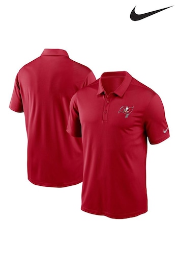 Nike agitate Red NFL Fanatics Tampa Bay Buccaneers Franchise Polo Shirt (D93015) | £45