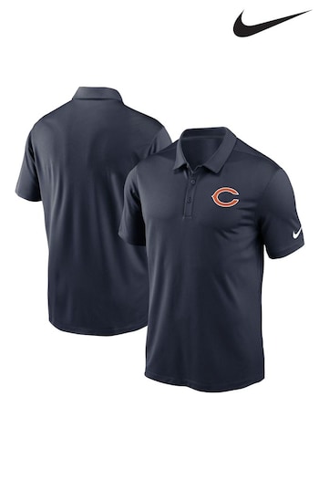 Nike Blue NFL Fanatics Chicago Bears Franchise Polo Shirt (D93016) | £45